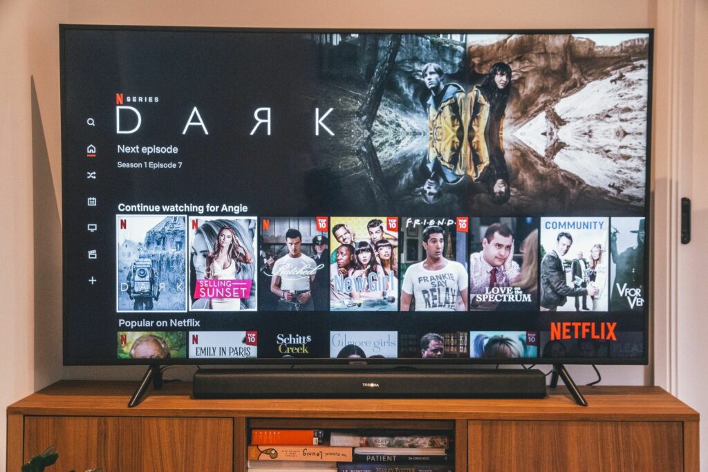 Netflix UX on Tv