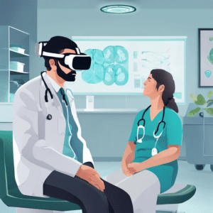 VR at Use in a Hospital