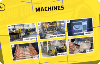 machines we use for our production