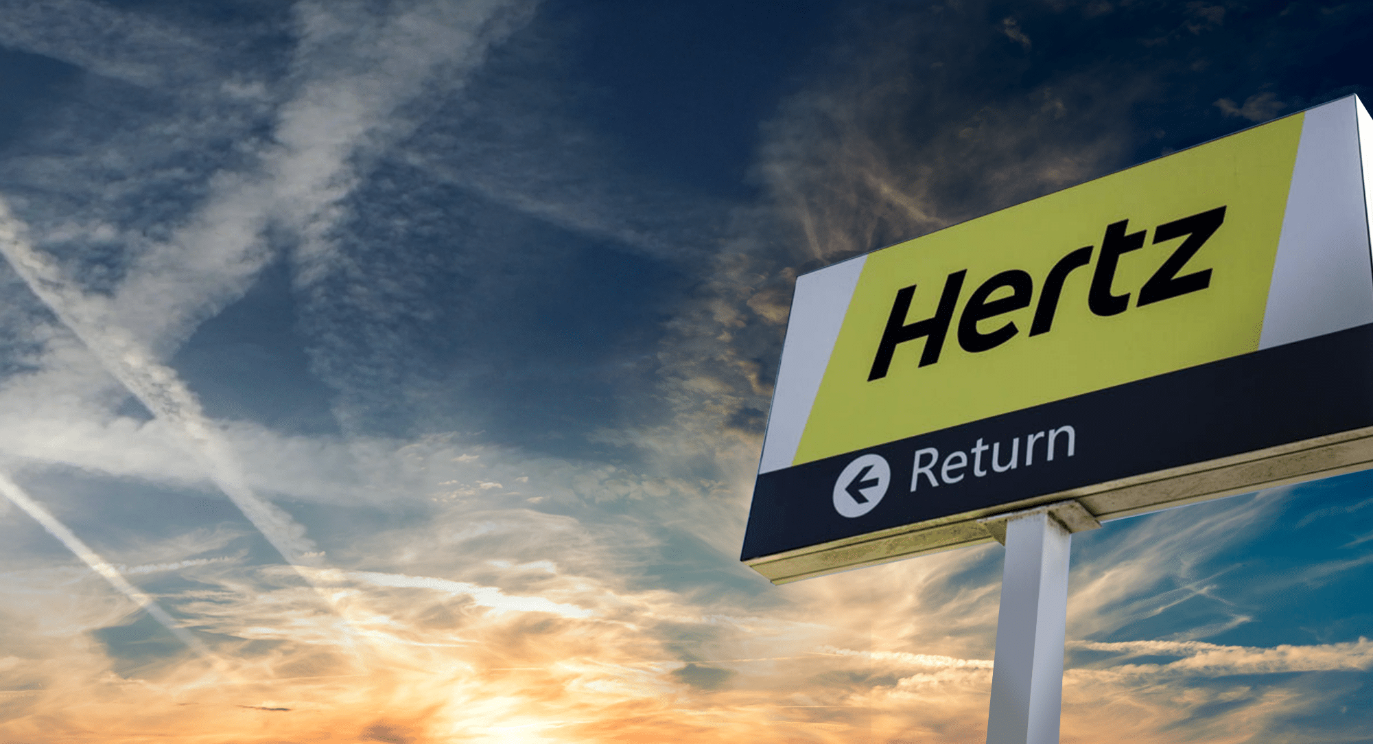 Hertz billboard