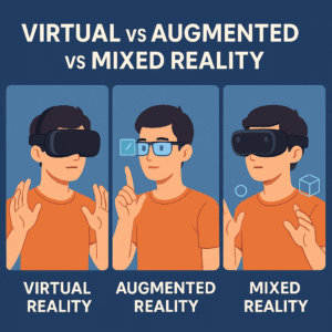 Virtual vs Augmented vs Mixed Reality: Key Differences