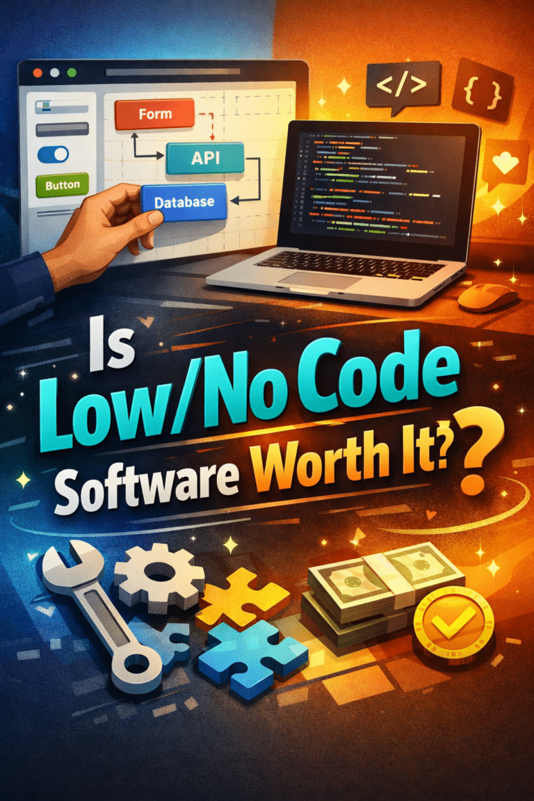 Is Low/No Code Software Worth It?